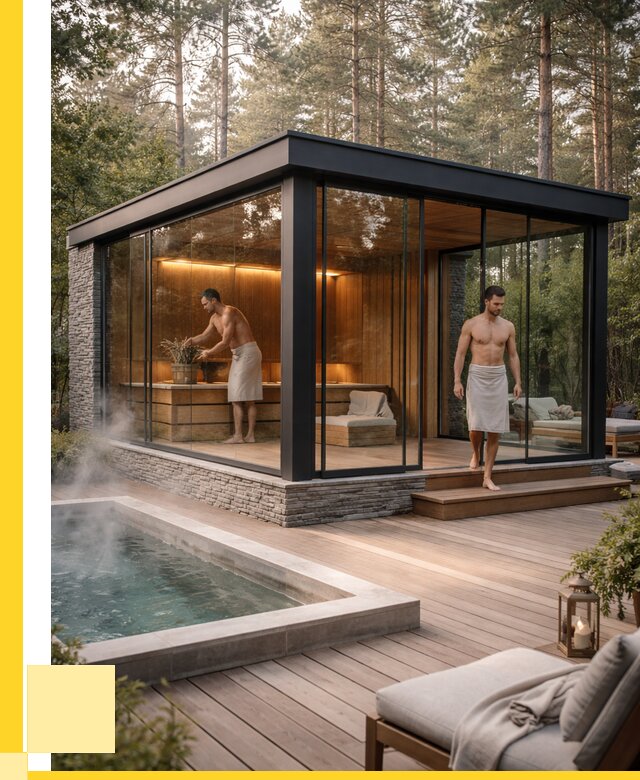 Стеклянные бани и двери в Армавире от 455895 р. | ЭриданРмв