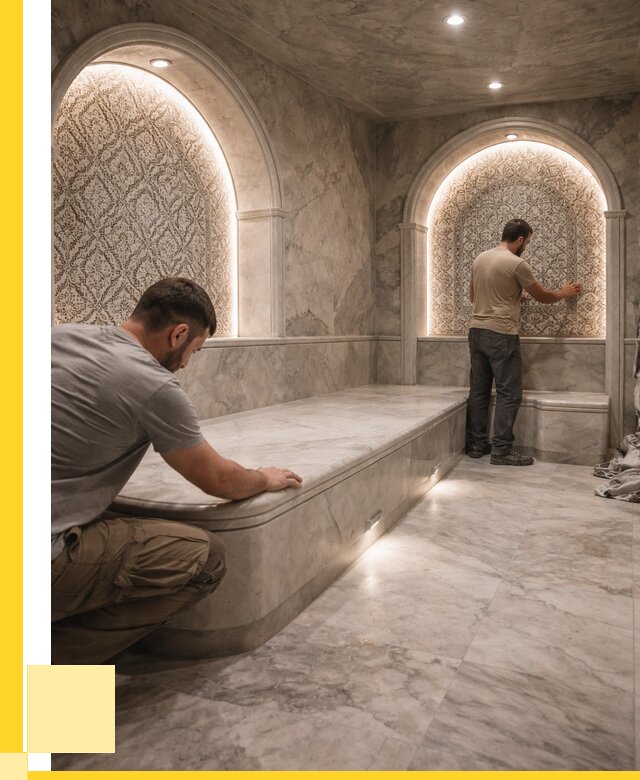 Турецкие бани под ключ в Армавире от 253275 р. | ЭриданРмв