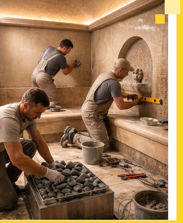 Проектирование и строительство хамама и сауны в Армавире