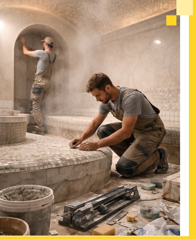 Профессиональный дизайн хамама и SPA под ключ в Армавире