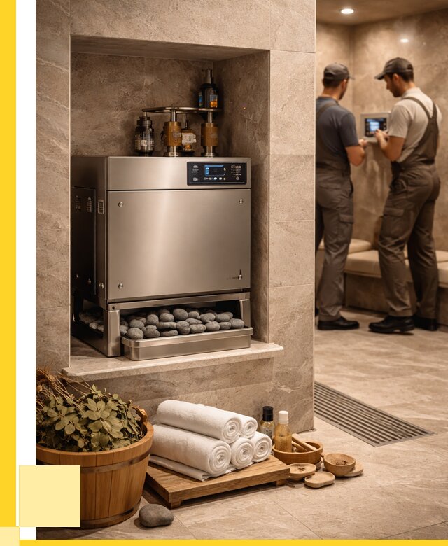 Парогенераторы для хамама в Армавире от 75983 р. | ЭриданРмв