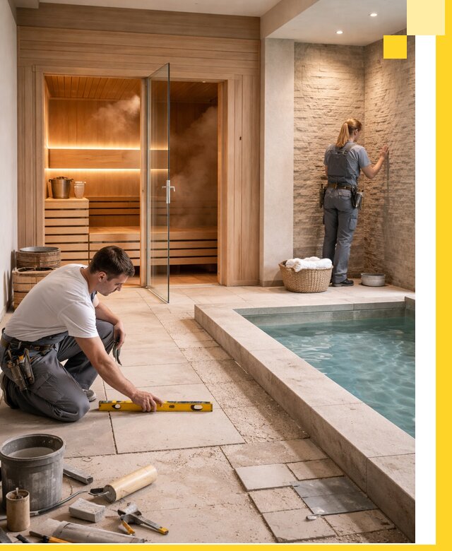 Комплексный дизайн и отделка интерьеров SPA под ключ в Армавире